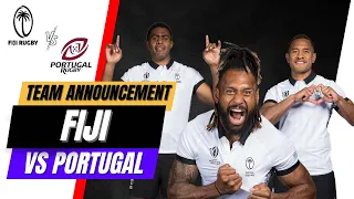 Fiji Team vs Portugal | Rugby World Cup 2023
