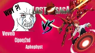 [Lost Saga Indonesia] 3 Pro bounce 1 team Di F-war? W/Veveb,Aphophyst = WTF moment