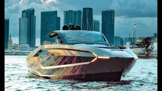 TECNOMAR FOR LAMBORGHINI 63 4,000 HP $4 Million INSANE BEAST  -  Riding With Lamborghini Miami