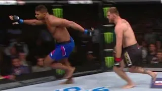 Compilation of Alistair Overeem running from Stipe Miocic