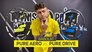 Diferencias entre la Babolat PURE AERO y la PURE DRIVE | Tennis-Point