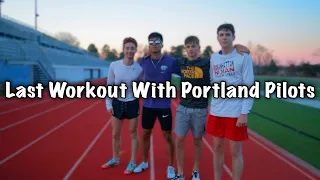 Final Track Workout With Portland Pilots| Max Bowyer