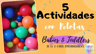 5 Actividades con Pelotas «Babies & Toddlers»