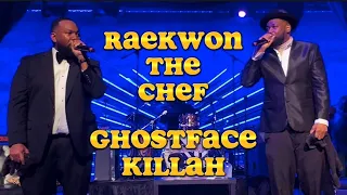 RAEKWON THE CHEF / GHOSTFACE KILLAH Performing W/ Live Band SONY HALL NYC 4/11/2022 THE PURPLE TAPE