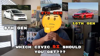 Which Civic Si is the Best for You??
