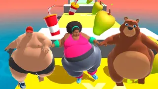Fat 2 Fit MAX LEVEL/ All Levels Gameplay Android iOS