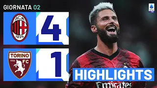 Milan-Torino 4-1 | I Rossoneri calano il poker a San Siro: Gol e Highlights | Serie A TIM 2023/24