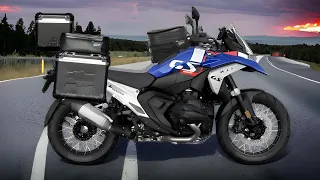 The new 2024 BMW 1300 GS with Travel GIVI accesories Walkaround