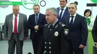 Новий очільник поліції Рівненщини взяв участь у відкритті сервісного центру МВС