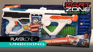 Dart Zone Adventure Force Light Command Blaster Unboxing & Review