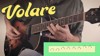 VOLARE (Nel blu, dipinto di blu) = Guitar Cover + Tabs