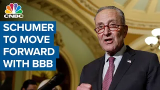 Chuck Schumer vows to move forward with Build Back Better, even after Manchin says no