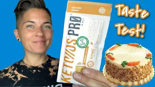 PRUVIT: Keto//OS PRO Carrot Cake Taste Test