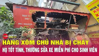 Hàng xóm vẫn bàng hoàng và xót xa trước hậu quả vụ cháy nhà kinh hoàng ở Trung Kính | Tin24h