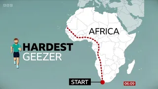 Russell Cook AKA Hardest Geezer Ran The Entire Length Of Africa On BBC Breakfast [07.04.2024]