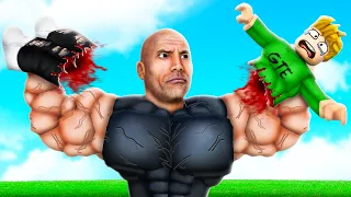 EpicDipic And I Make THE ROCK Angry In Roblox