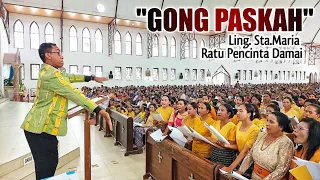 GONG PASKAH (Gaya Flores - Ngada) || koor Minggu Paskah || Paroki St.Yohanes Pemandi Naesleu - TTU