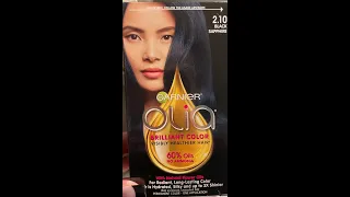 Garnier Olia Brilliant Color Black Sapphire | Nina Gilhousen