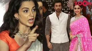 Kangana Ranaut takes a DIG at Ranbir Kapoor & Alia Bhatt asks if they are Young or Dumb