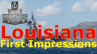 World of Warships- Louisiana First Impressions: "Look At How They Massacred My Boy"