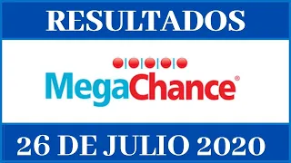 Resultados de la lotería Mega Chance de hoy 26 de julio del 2020