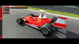 Ferrari 312T @ Nordschliefe (7:25)