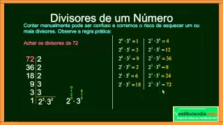 Matemática Zero 2.0 - Aula 11 - MMC e MDC - (parte 1 de 2)