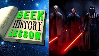 History of the Sith (Star Wars) - Geek History Lesson