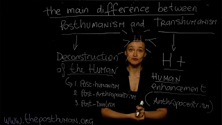 The MAIN DIFFERENCE between Posthumanism and Transhumanism - Dr. Ferrando (NYU), Concept n. 2