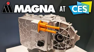 Magna's new 800-volt eDrive! (And other EV tech at CES 2024)