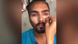 Wolf makeup /  halloween makeup tutorial By Paryapt jain