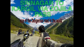 LEH_LADAKH-2019 | ACCIDENT CLOSE CALL |ZOJILA PASS| SRINAGAR TO KARGIL DAY 3 | he almost crashed me