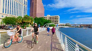 The Tampa RiverWalk, Florida | Full Walking Tour