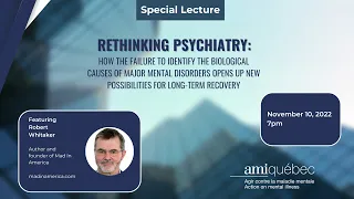 Rethinking Psychiatry with Robert Whitaker