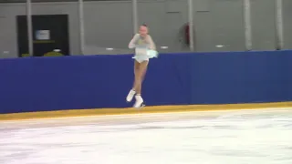 Tallink Hotels Cup 2019 International Co Junior ladies  FS 12 Niina PETROKINA EST