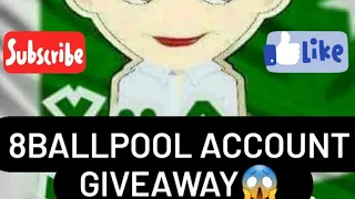 8ballpool 4 account giveaway😱#games#8ballpool