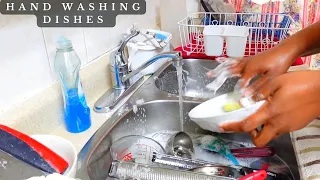 Monday Cleaning Motivation | Clean with me | Hand Washing Dishes | #cleanwithme