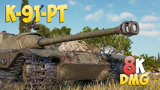 K-91-PT - 5 Kills 8K DMG - Solid! - World Of Tanks