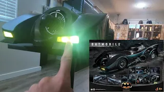 Personal visit on the Hot Toys 1989  Batman Batmobile or thoughts and prayers we're in for a ride.
