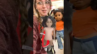 I FINALLY FOUND CÉCILE!! - American girl doll thrift find
