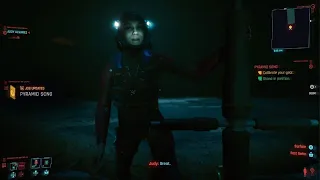 Cyberpunk 2077 Judy reaction to girls looking at her butt