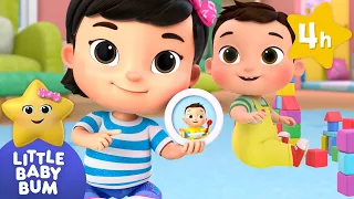 What's Your Name? Counting Potatoes + More⭐ Four Hours of Nursery Rhymes by LittleBabyBum