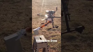 Robotic Arm Drone -  #drone #autonomousflight #helicopter #droning #microdrone #dprinting #flying