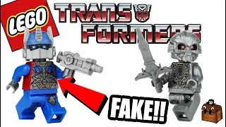 Transformers LEGO Knockoff Minifigures