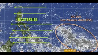 Easterlies and Low Pressure Area | Weather Vlog 120 | April 22, 2022