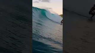 Barrel dodging Honolua bay