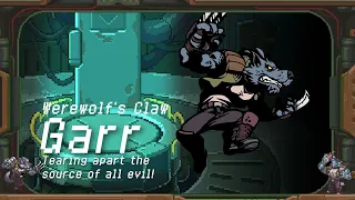 Brand-new character from "Home, Planet & Hunters" — "Werewolf's Claw" Garr