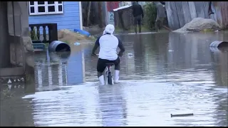 Hurricane Tammy drenches Barbados