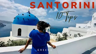 Santorini Travel Tips | DON'T Make These 10 Mistakes in 2023! 🇬🇷