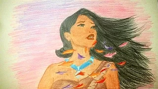 Drawing: Disney Princess 2: Pocahontas